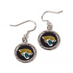 Jaguars Earrings Dangle CRound