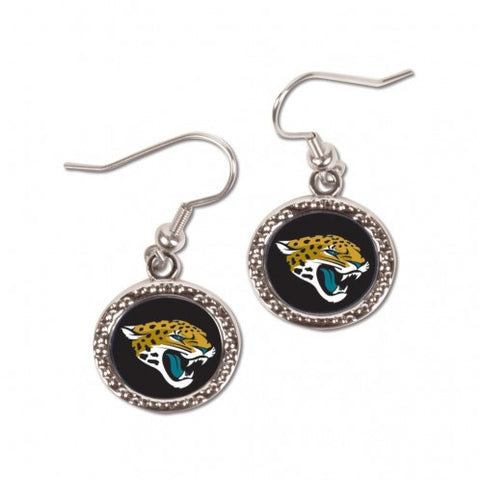 Jaguars Earrings Dangle CRound