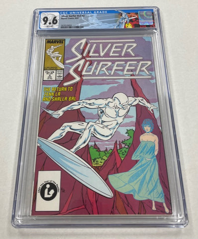 Silver Surfer Issue #v3 #2 Year 1987 CGC Graded 9.6 Comic