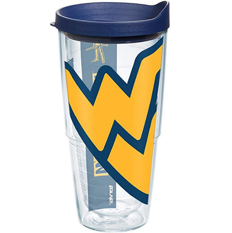 West Va 24oz Colossal Tervis w/ Lid