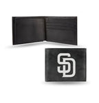 Padres Leather Wallet Embroidered Bifold