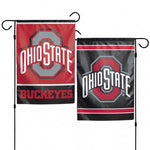 Ohio St Garden Flag 2-Sided Small 12"x18"