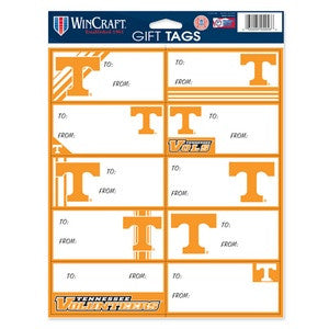 Tennessee Gift Tag Sheet