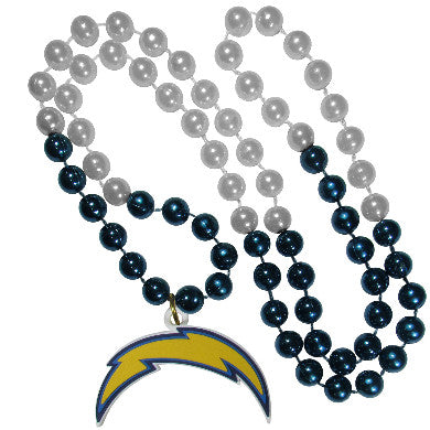 Chargers Team Beads Rubber