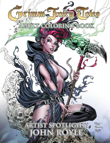 Grimm Fairy Tales Adult Coloring Book - Artist Spotlight John Royle