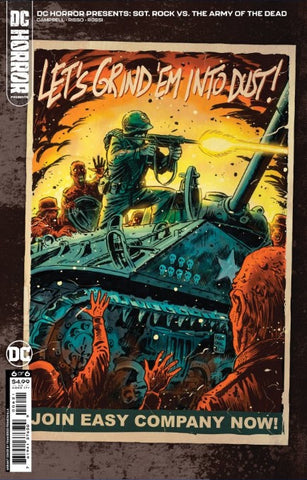 DC Horror Presents: SGT. Rock Vs. Army of Dead Issue #6 March 2023 Cover B Comic Book