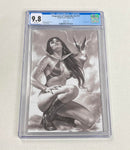 Vengeance of Vampirella Issue #17 2021 CGC Graded 9.8 Sketch Cover Comic Book