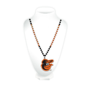 Orioles Team Beads w/ Medallion