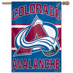 Avalanche Vertical House Flag 1-Sided 28x40 Logo