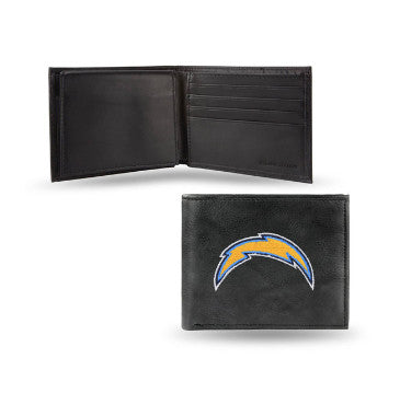 Chargers Leather Wallet Embroidered Bifold