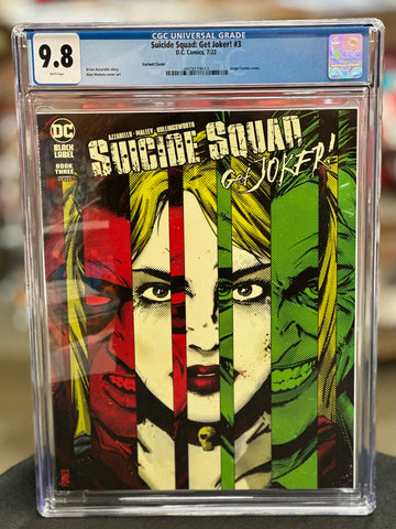 Suicide Squad: Get Joker! Issue #3 2021 Jorge Fornes Variant CGC Graded 9.8 Comic Book