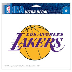 Lakers 4x6 Ultra Decal
