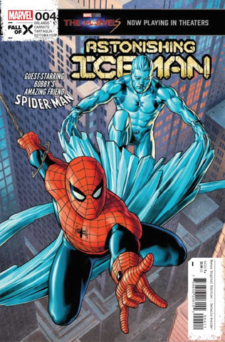 Astonishing Iceman Issue #4 November 2023 Cover A Comic Book
