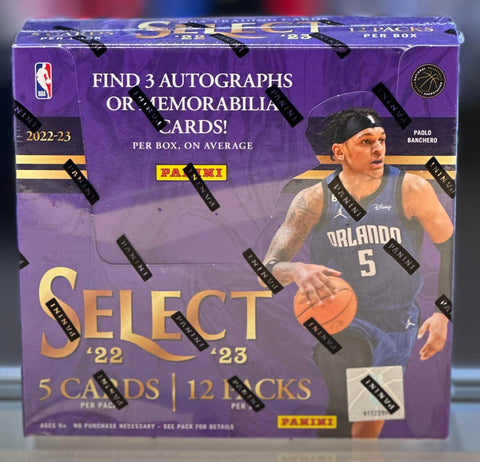 2022-23 Panini Select NBA Hobby Box