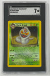 Pokémon Dark Arbok 2000 SGC 7 Team Rocket 2/82 Holo Graded Single Card