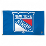 Rangers 3x5 House Flag Deluxe Logo NHL