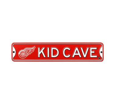 Red Wings Street Sign KCave