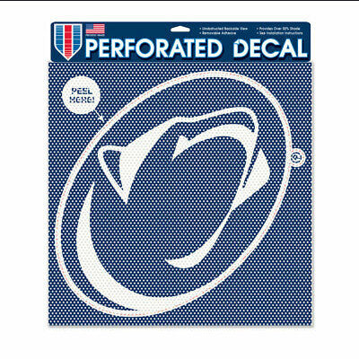 Penn St Perforated Decal 12x12