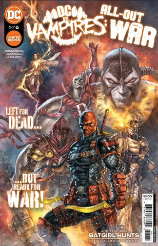 DC vs. Vampires: All Out War Issue #1 July 2022 Cover A Comic Book