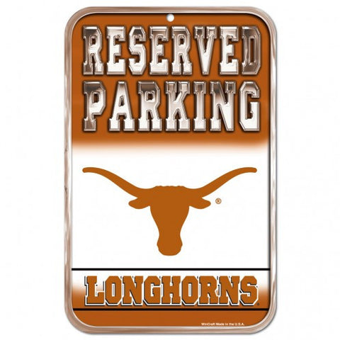 Texas Plastic Sign 11x17 Reserved Parking Steel