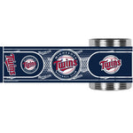 Twins Metal Coozie Wrap