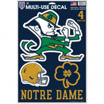 Notre Dame 11x17 Cut Decal