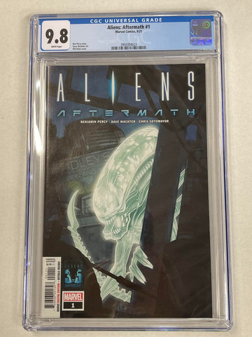 Aliens: Aftermath - Issue #1 September 2021 - Cover A CGC Graded 9.8 - Comic Book