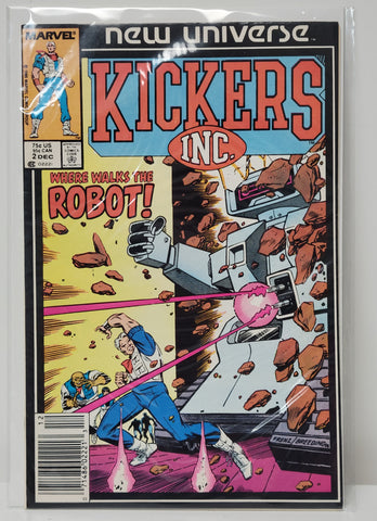 Kickers Inc Issue #2 December 1986 Comic Book