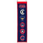 Cubs 8"x32" Wool Banner Heritage