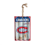 Canadiens Ornament Metal Sign