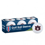 Auburn 3-Pack Golf Ball Set White