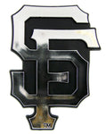 Giants Auto Emblem Chrome Logo MLB