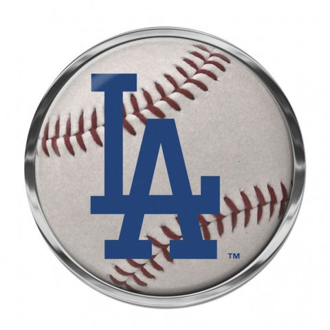 Dodgers Auto Emblem Metal Ball