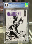 Disney Villains: Maleficent Issue #1 2023 Sketch Variant CGC Graded 9.8 Comic Book