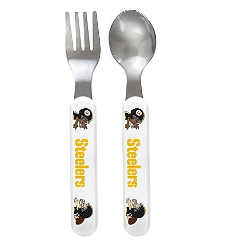 Steelers Baby Fork & Spoon Set