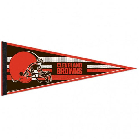 Browns Triangle Pennant 12"x30"