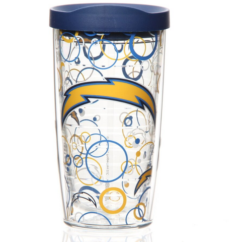 Chargers 16oz Bubble Tervis w/ Lid