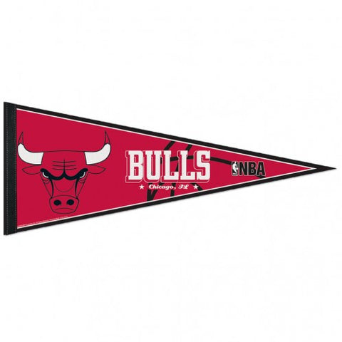 Bulls Triangle Pennant 12"x30"
