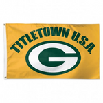 Packers 3x5 House Flag Deluxe Titletown