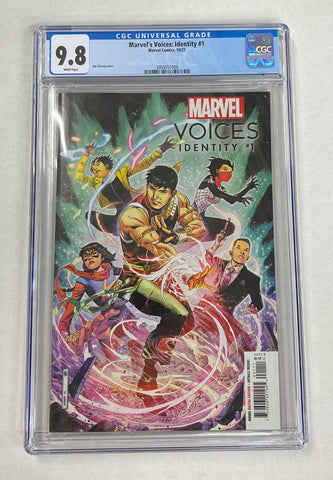 Marvel's Voices: Idenity Issue #1 October 2021 CGC Graded 9.8 Comic Book