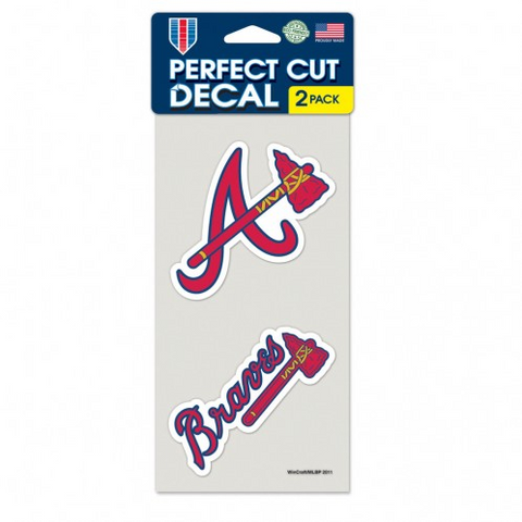 Braves 4x8 2-Pack Decal