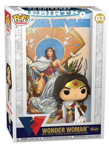 Funko Pop Vinyl Comic Covers - DC Wonder Woman - Wonder Woman 80th Rebirth 03