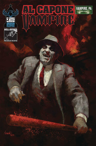 Al Capone: Vampire Issue #3 December 2023 Main Cover Comic Book