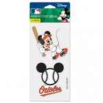 Orioles 4x8 2-Pack Decal Disney
