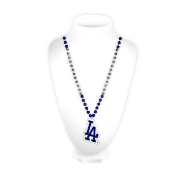 Dodgers Team Beads w/ Medallion