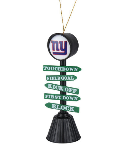 Giants Ornament Fan Crossing NFL