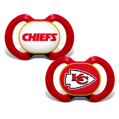 Chiefs 2-Pack Pacifier