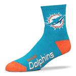 Dolphins Socks Team Color Medium