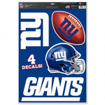 Giants 11x17 Cut Decal NFL