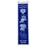 Kentucky 8"x32" Wool Banner Heritage